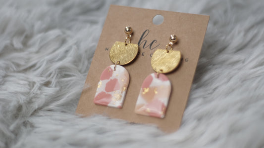 The Rose Quarts Earrings