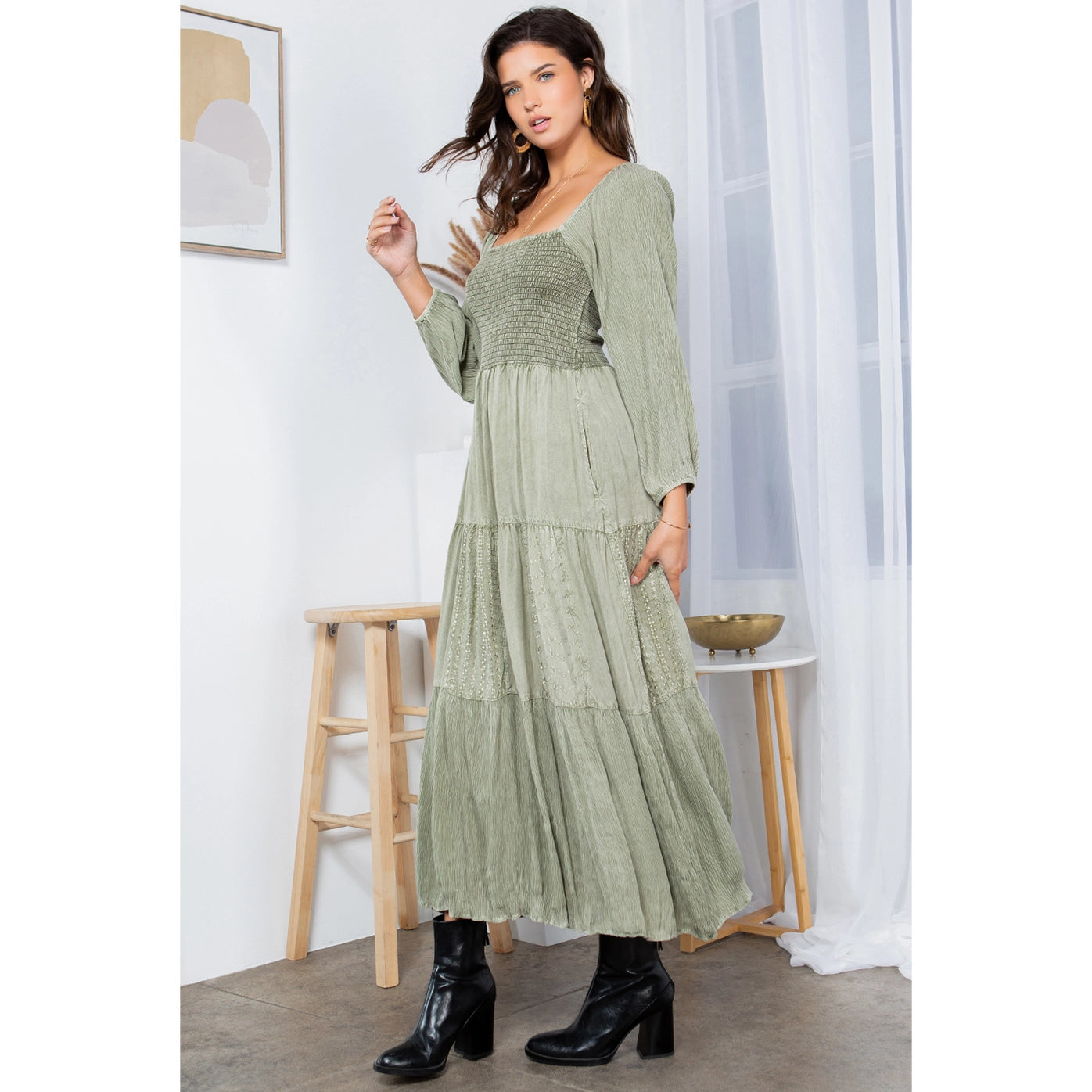 The Olive Dress